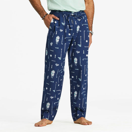 Men's Golf More Pattern Classic Sleep Pant