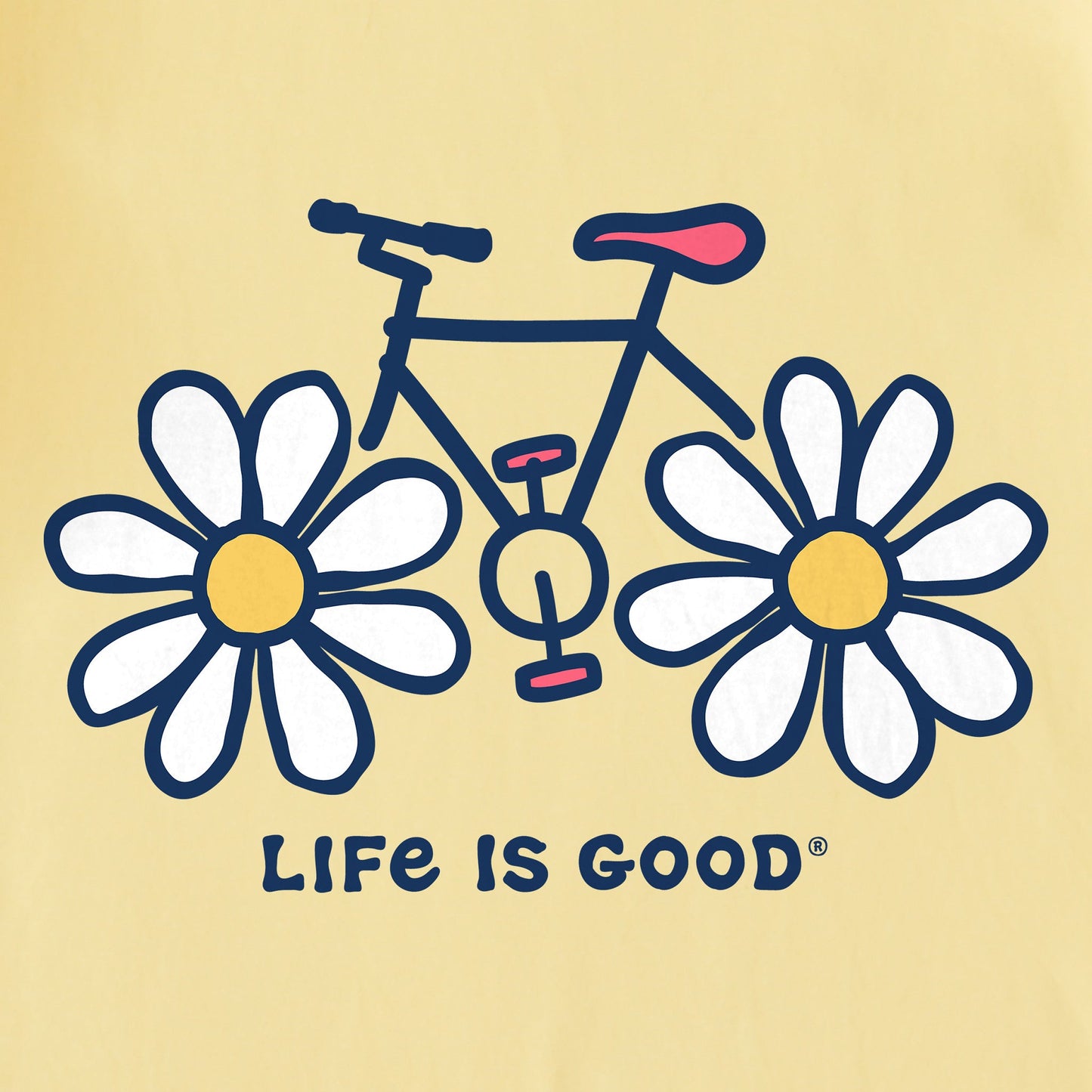 Kids Daisy Bike Short Sleeve Crusher Tee