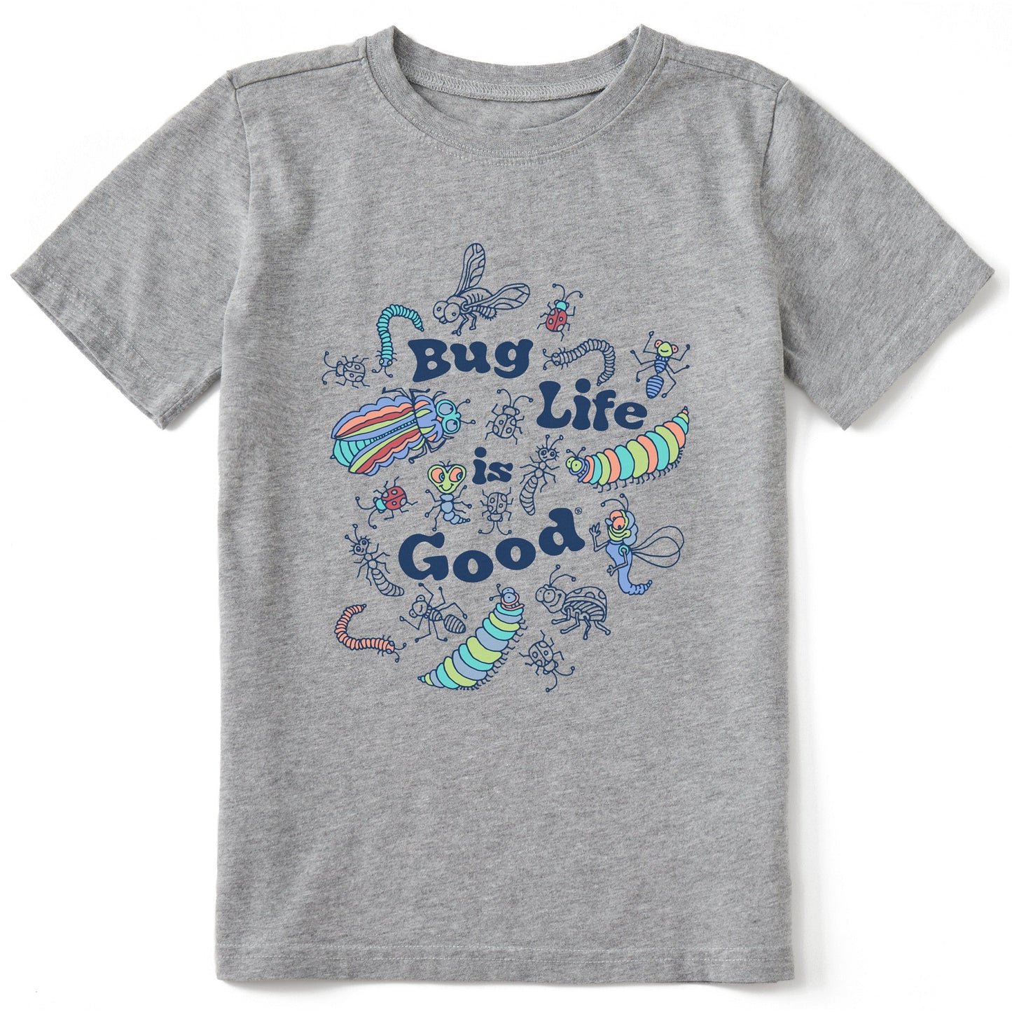 Kids Bug Life is Good Short Sleeve Crusher Tee