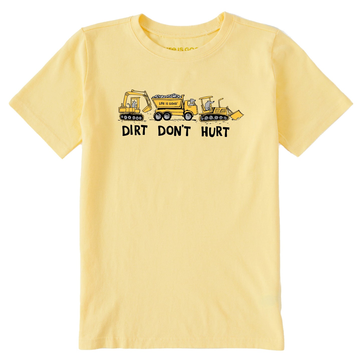Kids Dirt Dont Hurt Short Sleeve Crusher Tee