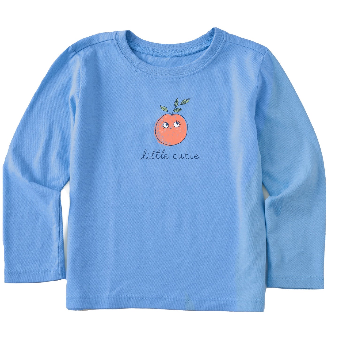 Toddler Little Cutie Long Sleeve Crusher Tee