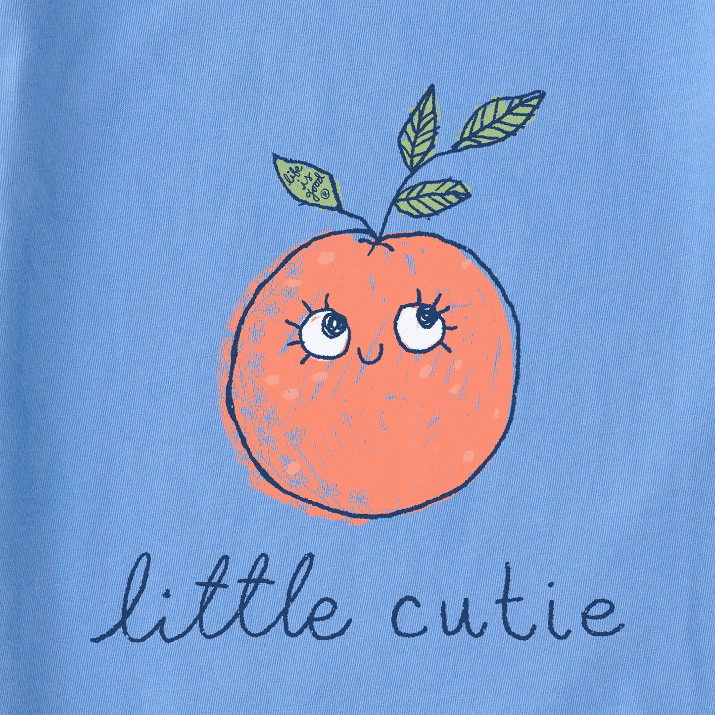 Toddler Little Cutie Long Sleeve Crusher Tee