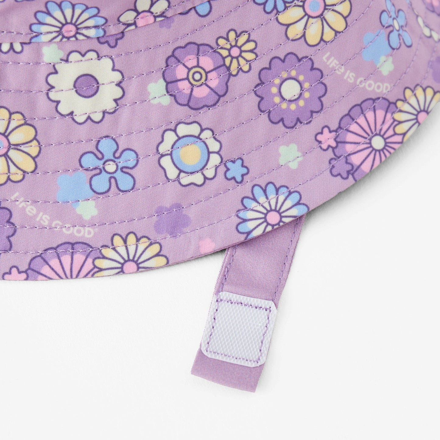 Toddler Wild Flower Pattern Made in the Shade Bucket Hat