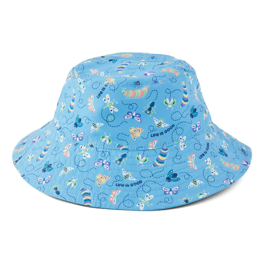 Toddler Flying Bugs Pattern Made in the Shade Bucket Hat