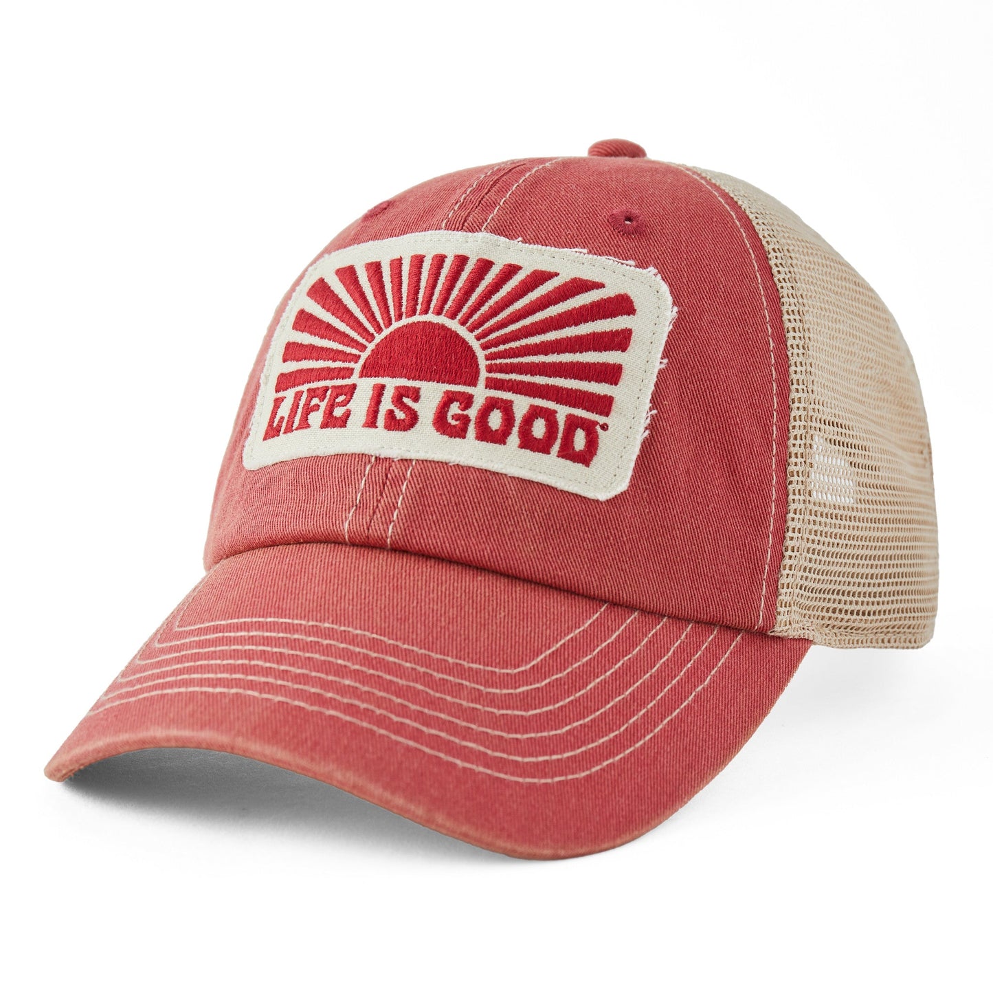 Adult Unisex Horizontal Sunburst Trucker