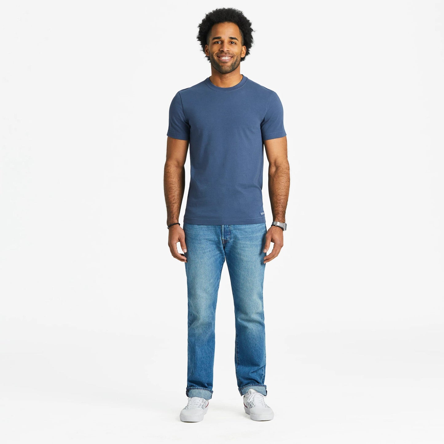 Men's Solid Short Sleeve Crusher-LITE Slim Fit Tee