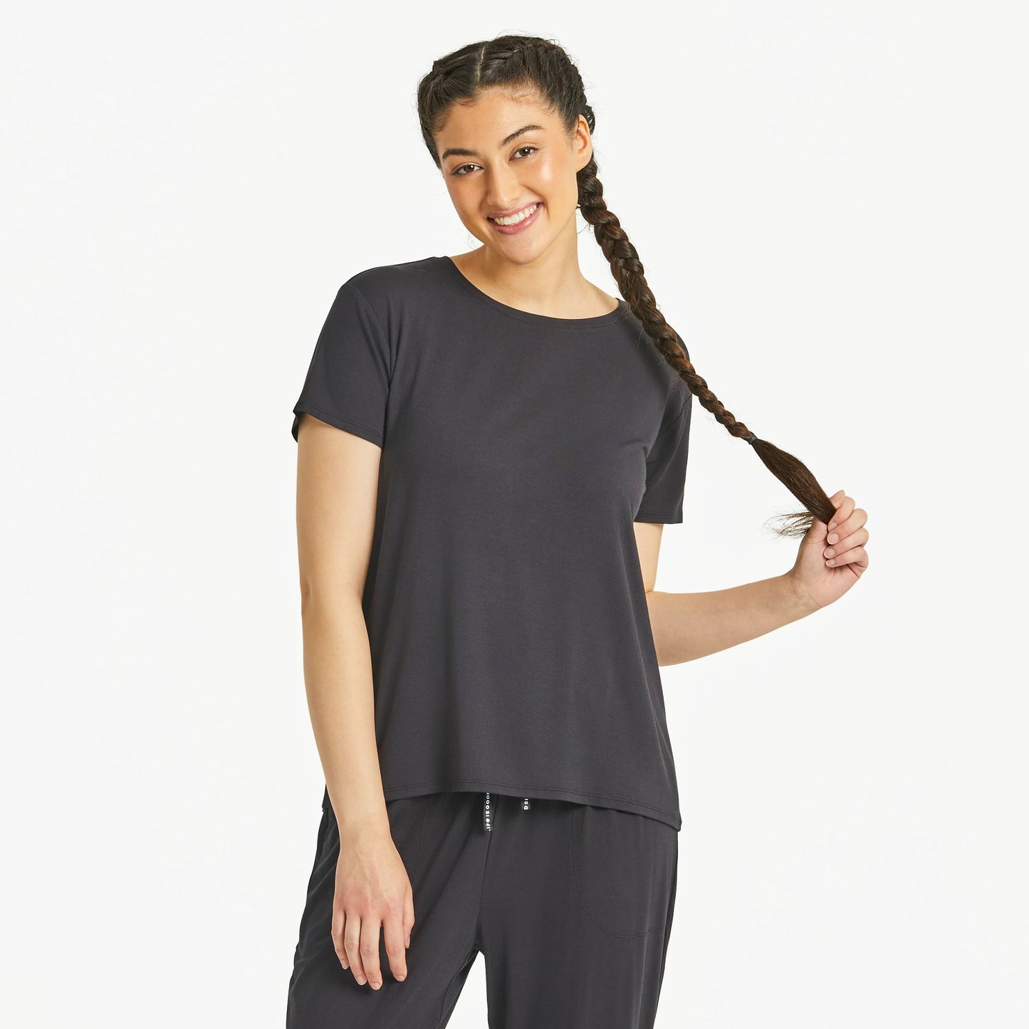 Women's Solid Lightweight Sleep Tee