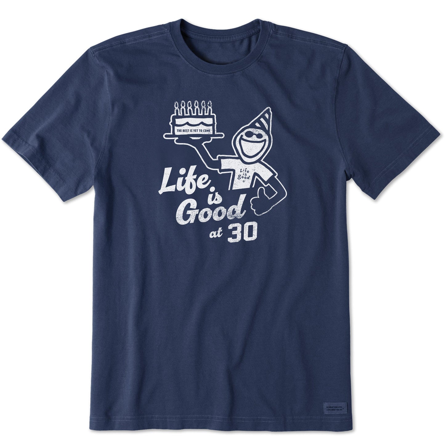 Men's Matchbook Jake 30th Birthday Short Sleeve Crusher Tee