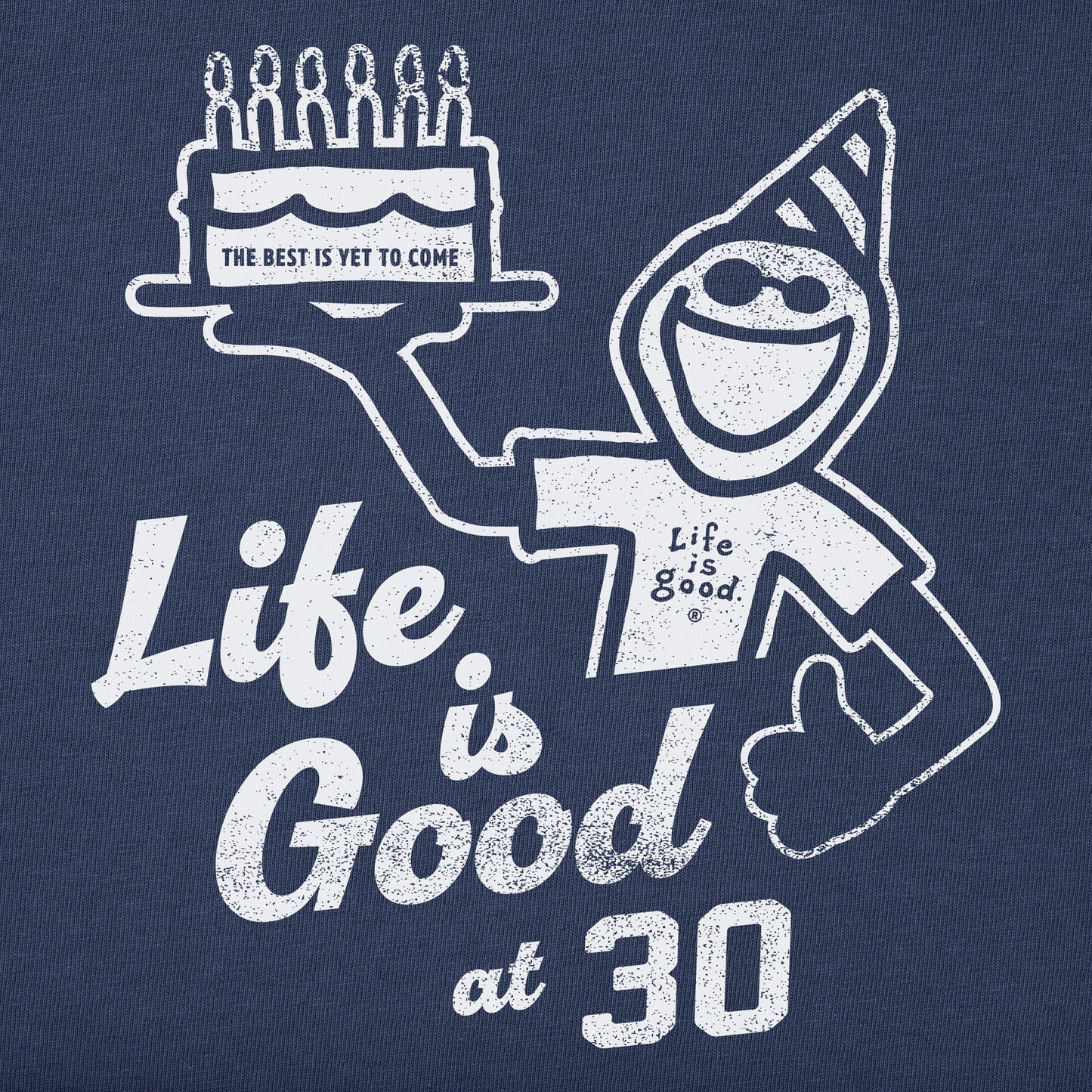 Men's Matchbook Jake 30th Birthday Short Sleeve Crusher Tee