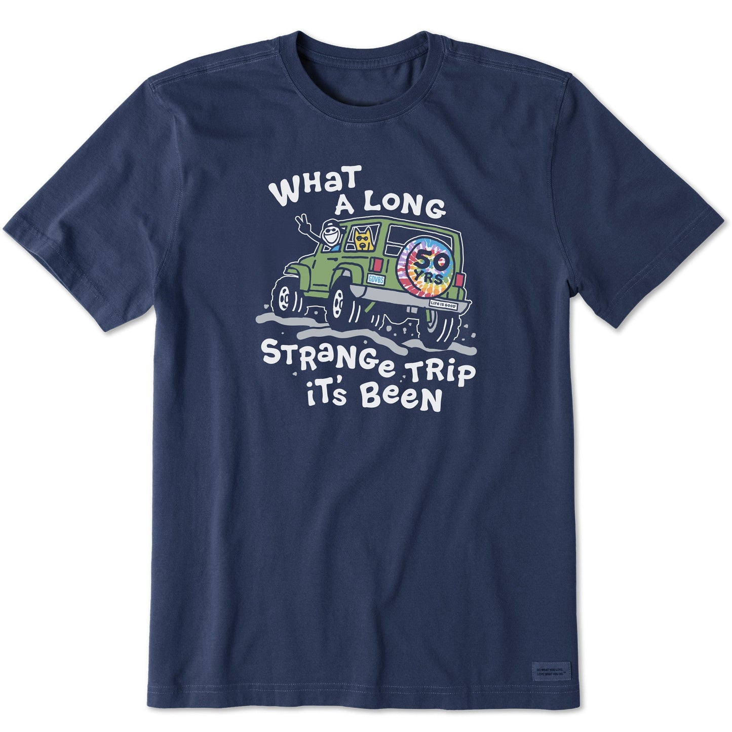Men's Jake Strange Trip 50 Yrs. Short Sleeve Crusher Tee