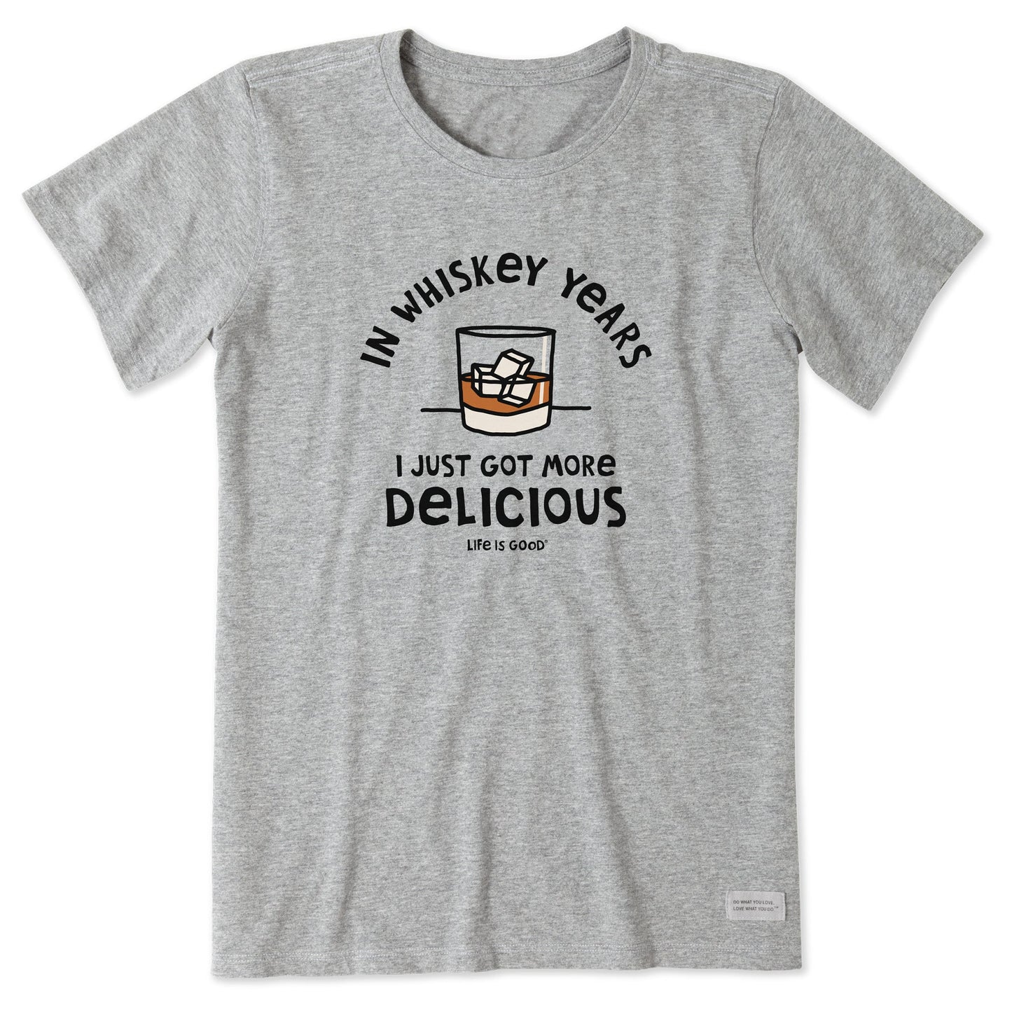 Women's Whiskey Years Short Sleeve Crusher Tee