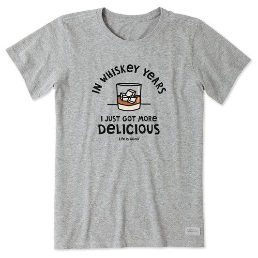 Women's Whiskey Years Short Sleeve Crusher Tee