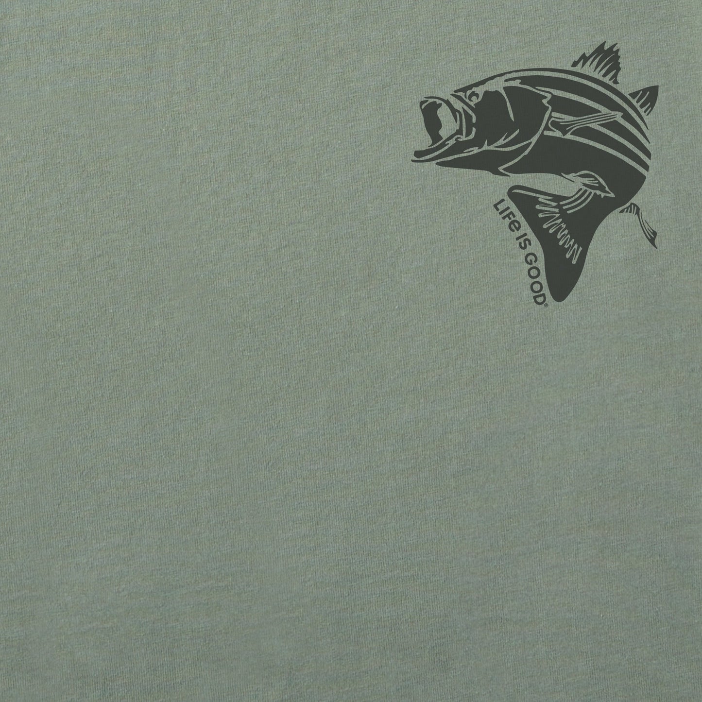 Men's Single Fish Short Sleeve Tee