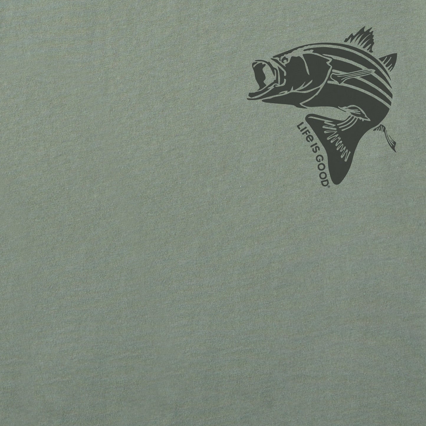 Men's Single Fish Short Sleeve Tee