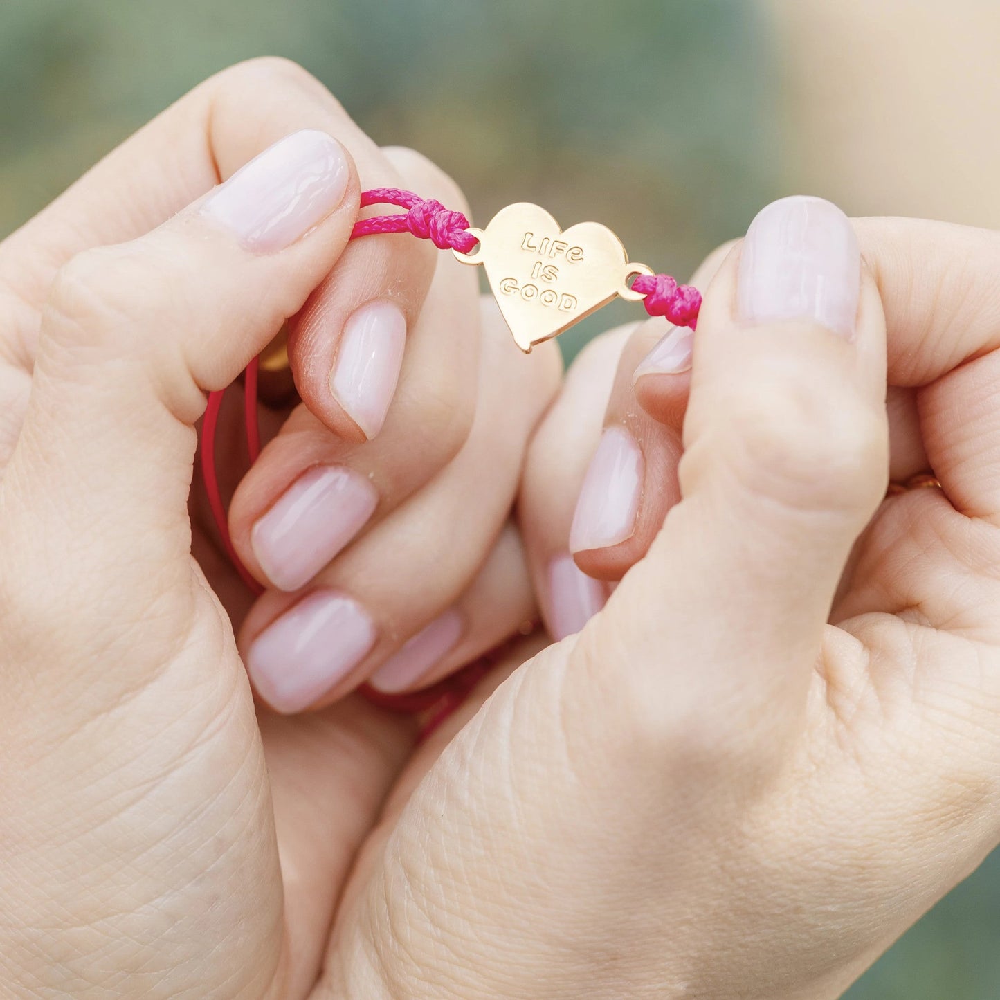 Heart MantraBand Bracelet