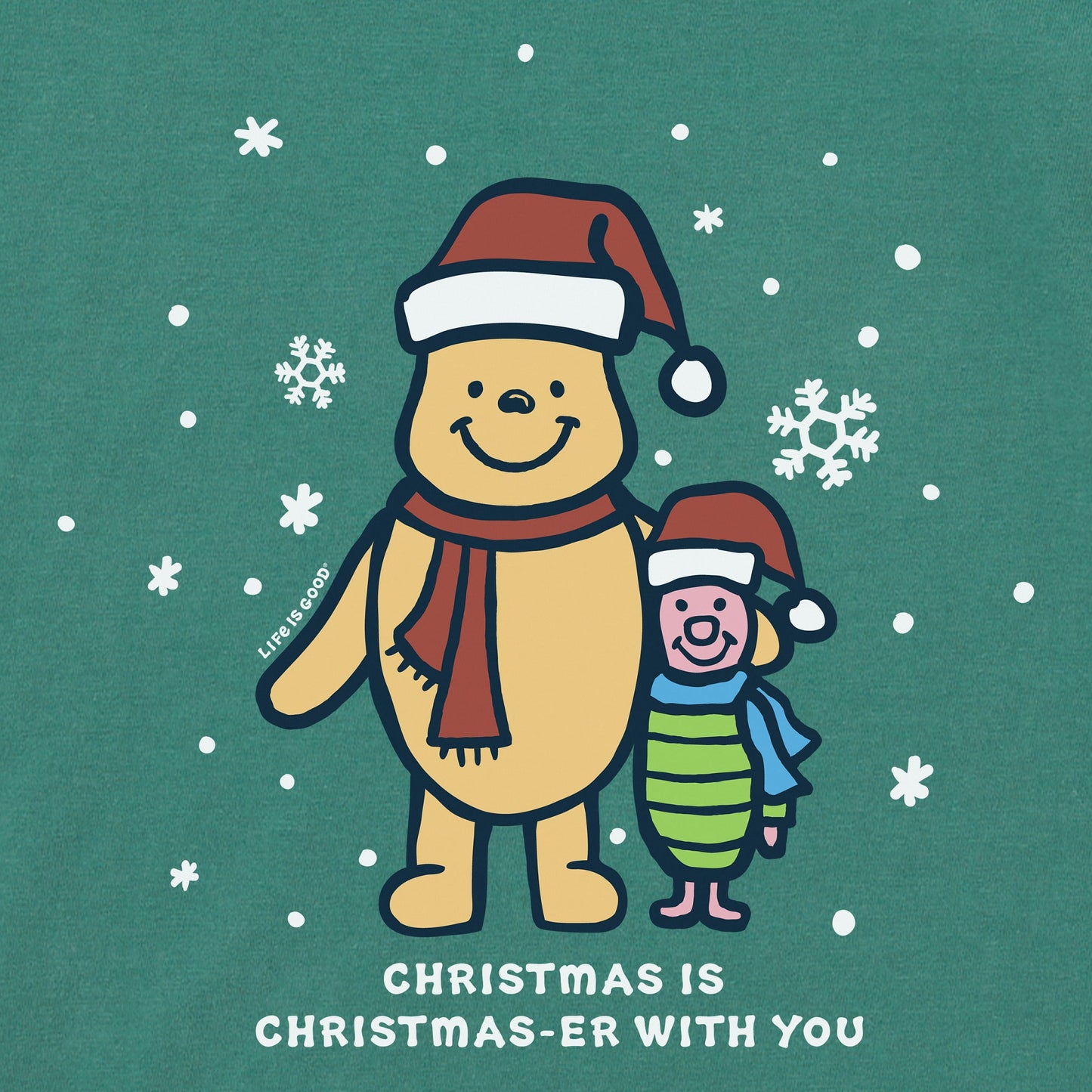 Women's Winnie & P Christmaser Long Sleeve Crusher Tee