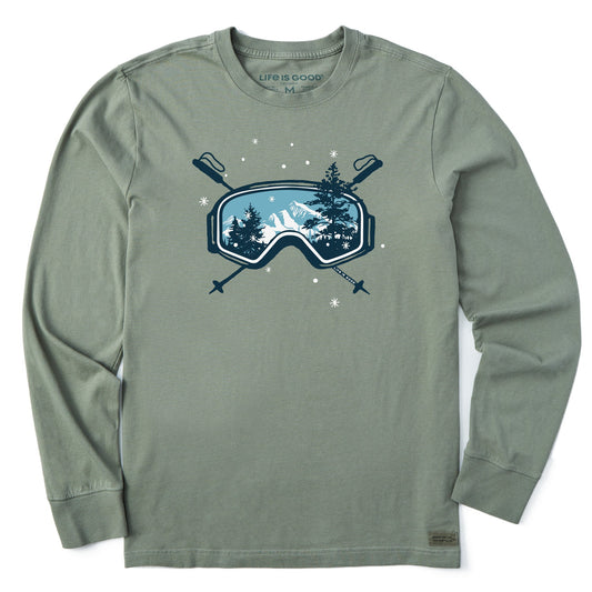 Men's Macro Goggles Long Sleeve Crusher Tee