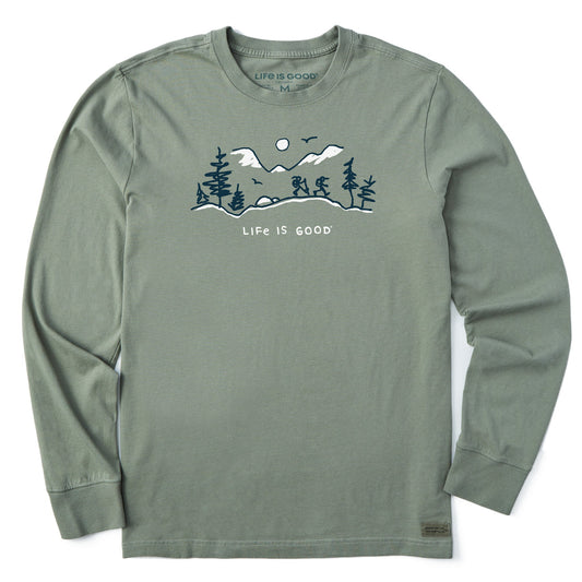 Men's Winter Hike Vista Long Sleeve Crusher Tee