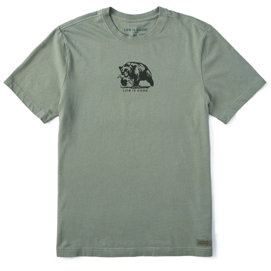 Men's Simple Bear Short Sleeve Tee