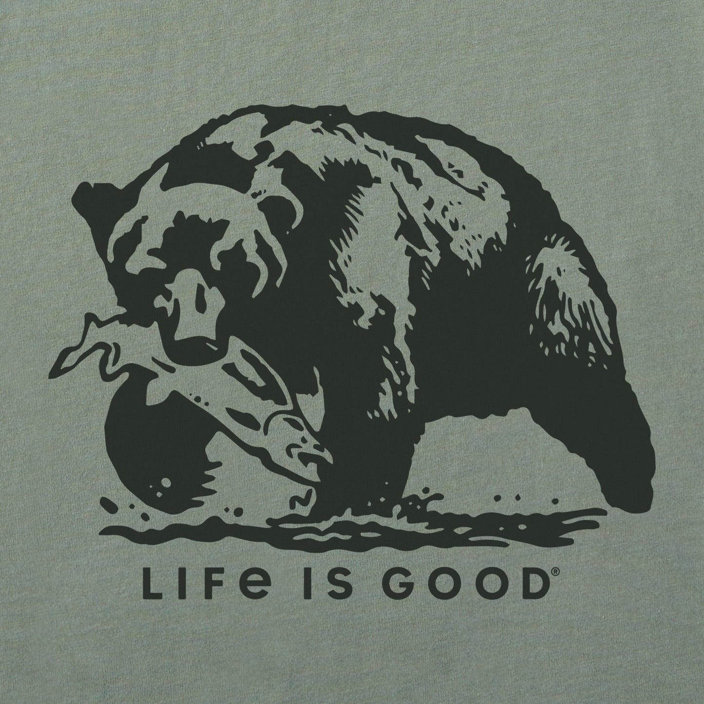 Men's Simple Bear Short Sleeve Tee