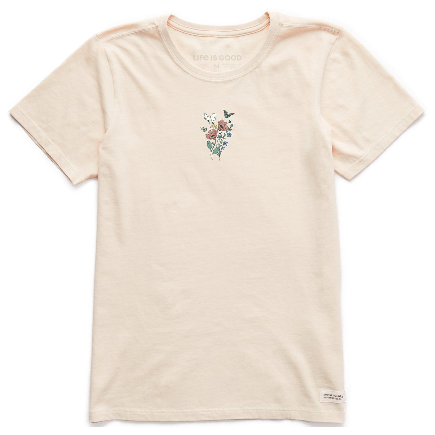 Women's Wildflowers Bouquet Short Sleeve Tee
