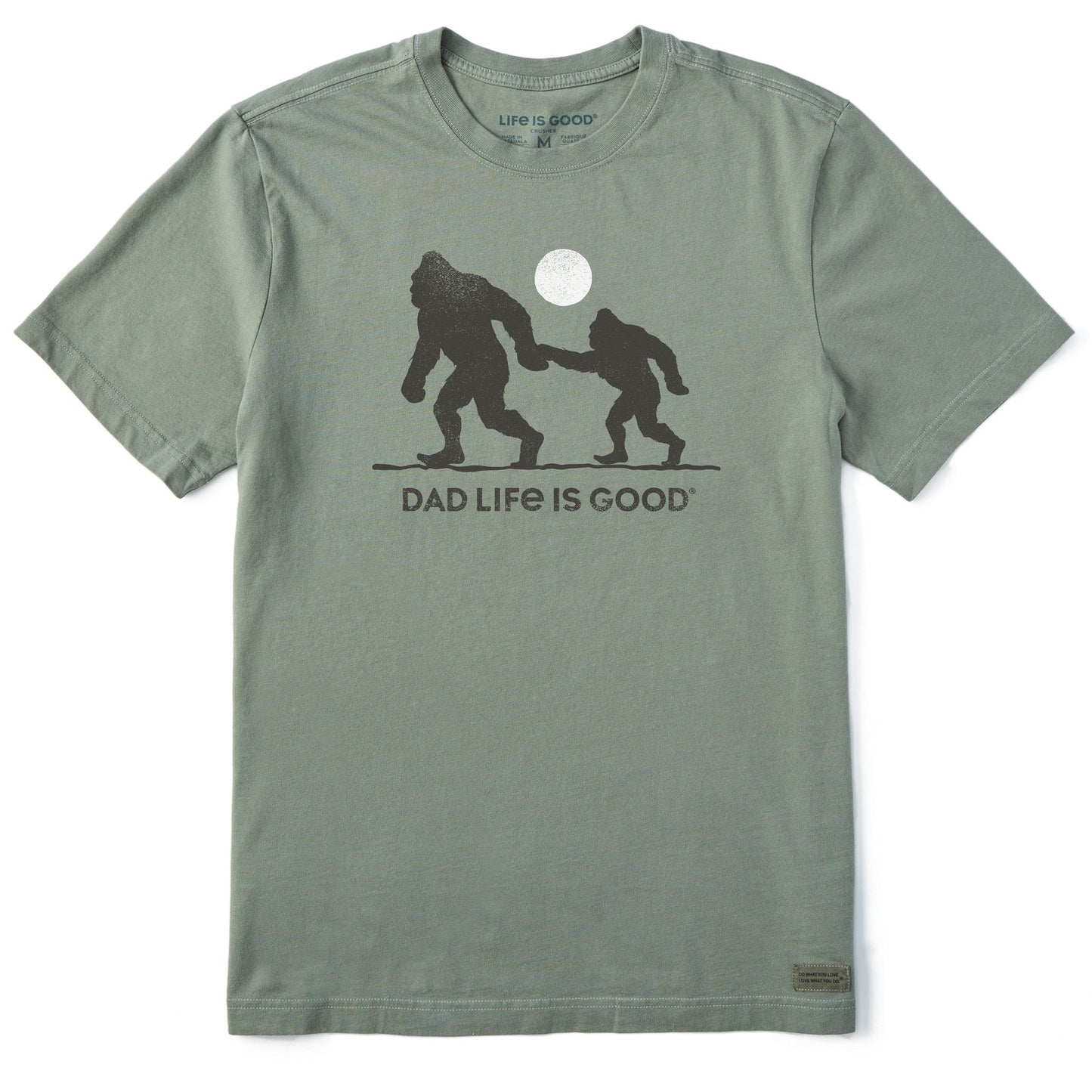 Men's Bigfoot Dad Life is Good Short Sleeve Tee