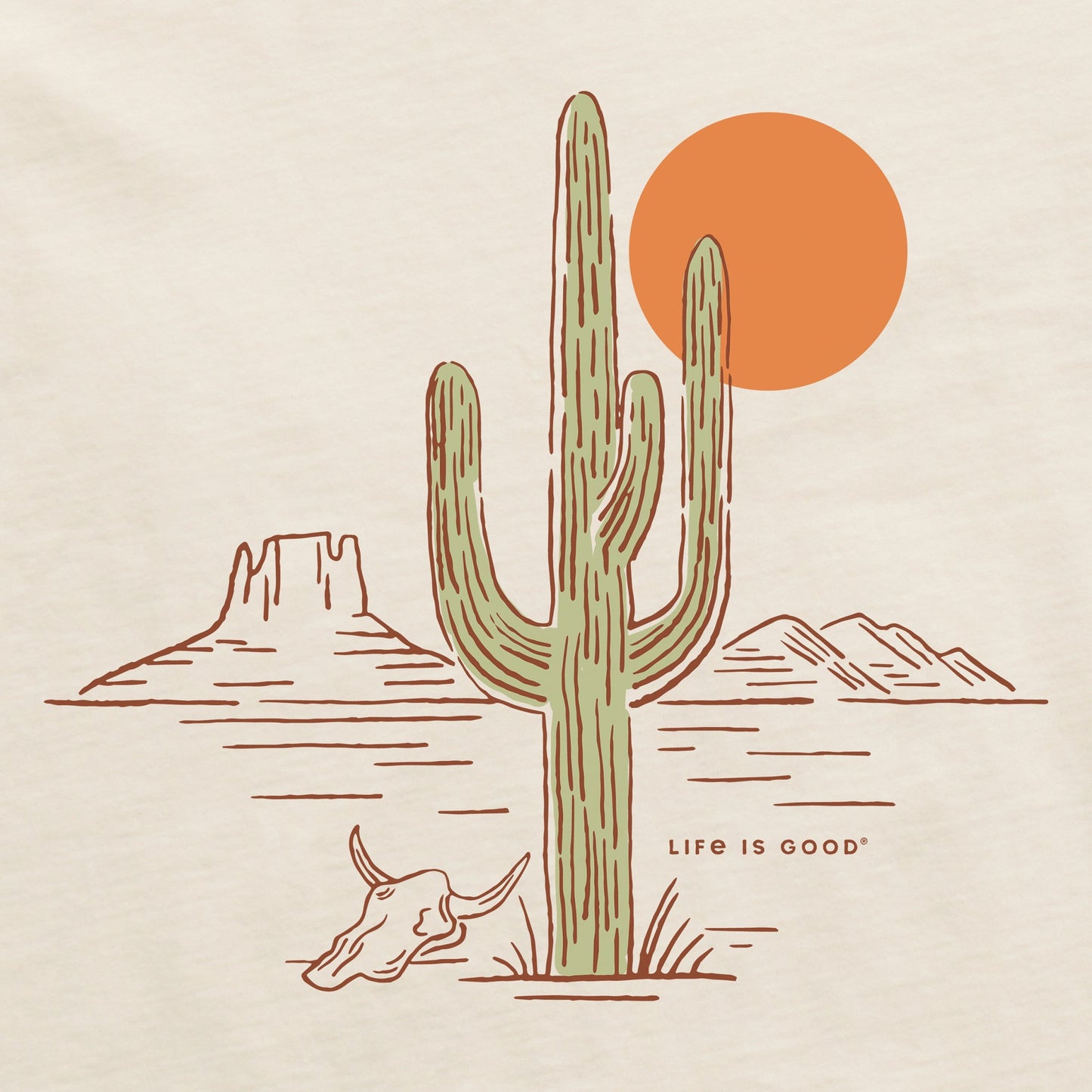 Women's Cactus Short Sleeve Crusher Boxy Tee