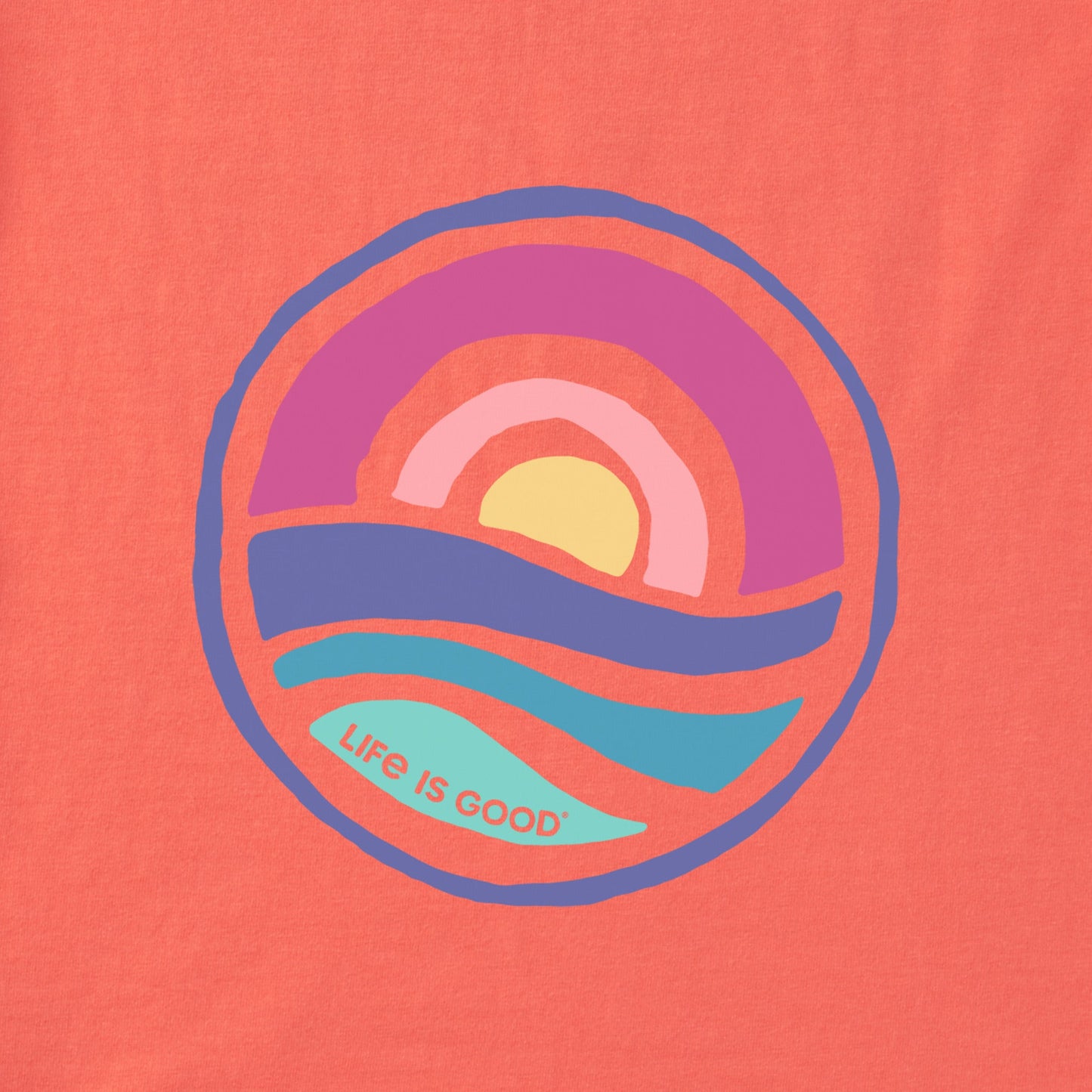 Women's Sunrise Circle Short Sleeve Tee
