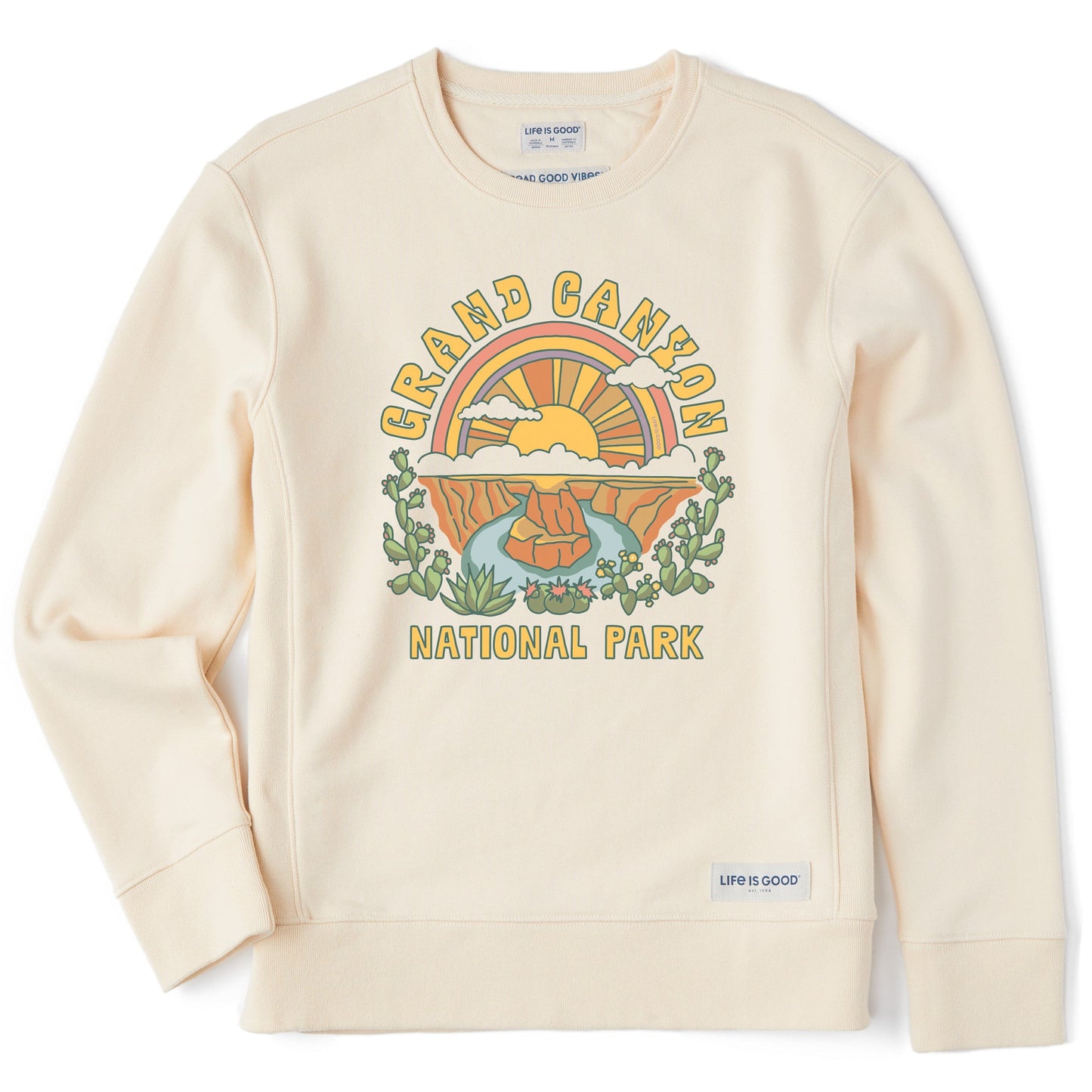 Women's Grand Canyon Poster Simply True Crew