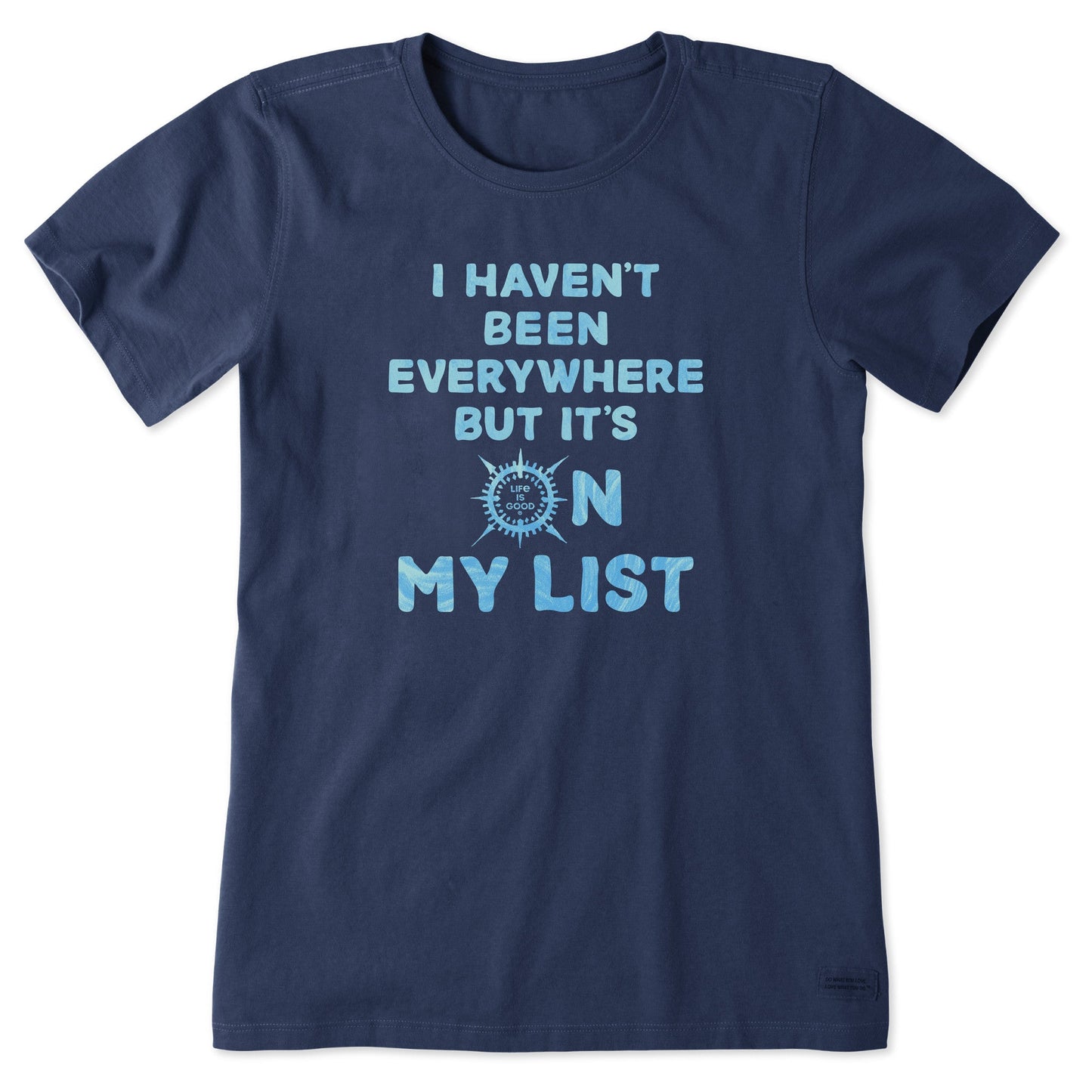 Women's Wordsmith Everywhere Compass Short Sleeve Tee