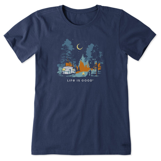 Women's Woodsy RV Camp Short Sleeve Tee