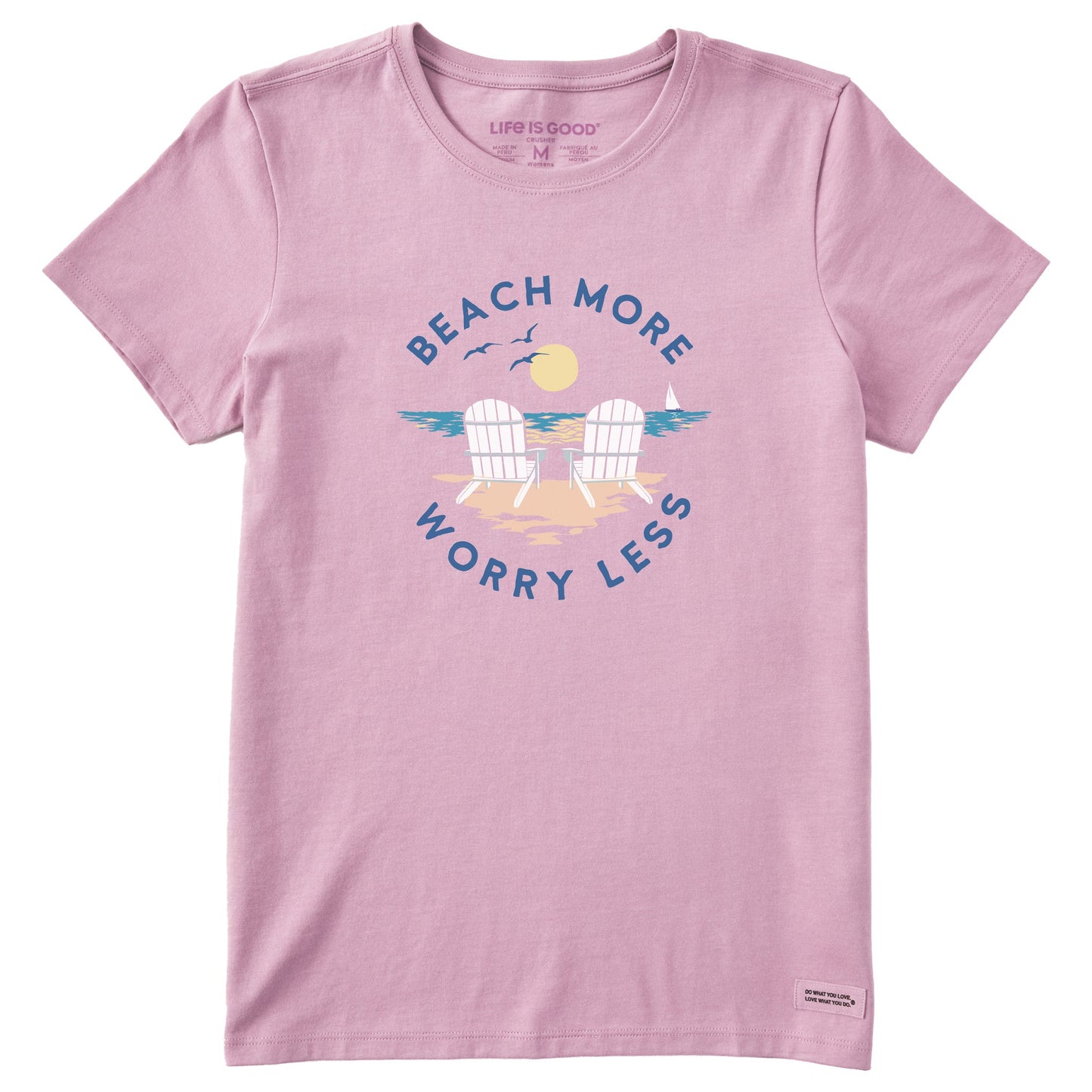Women's Adirondack Beach More Short Sleeve Crusher Tee