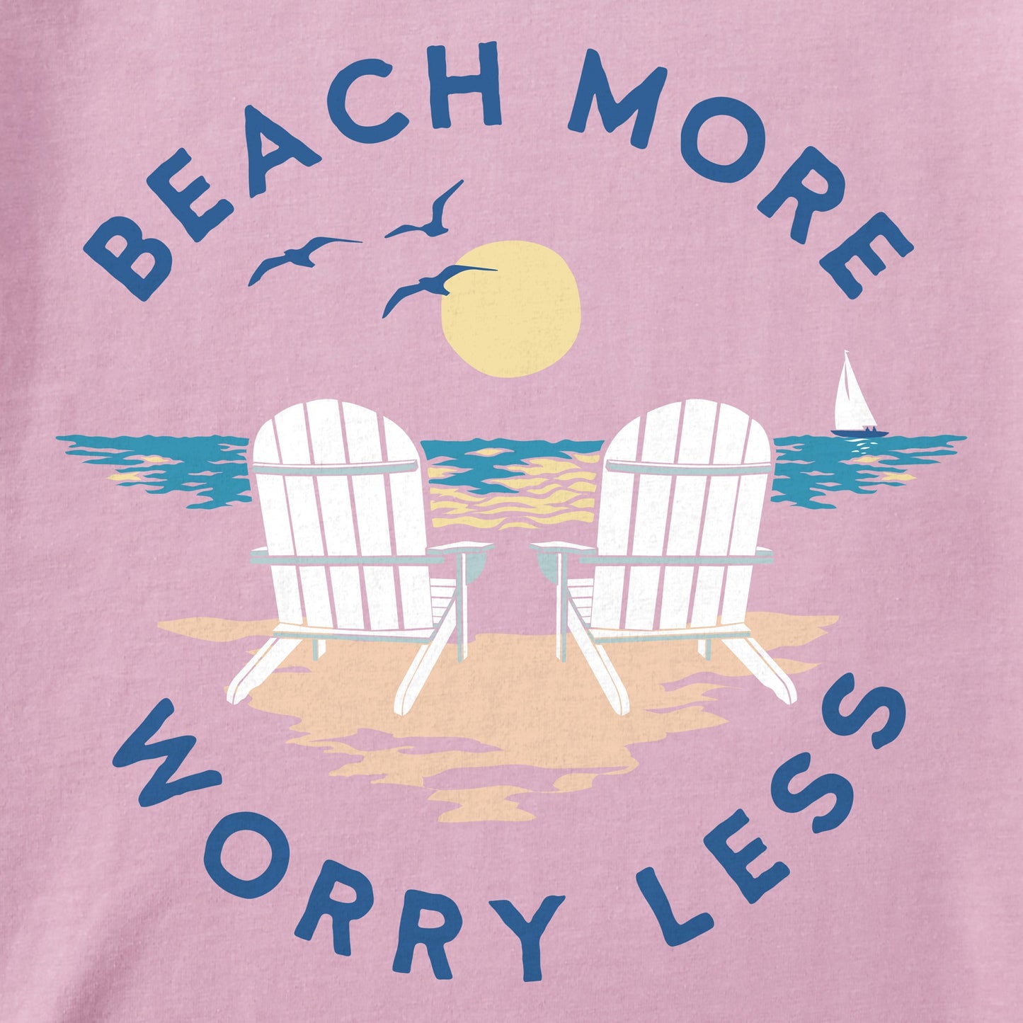 Women's Adirondack Beach More Short Sleeve Crusher Tee