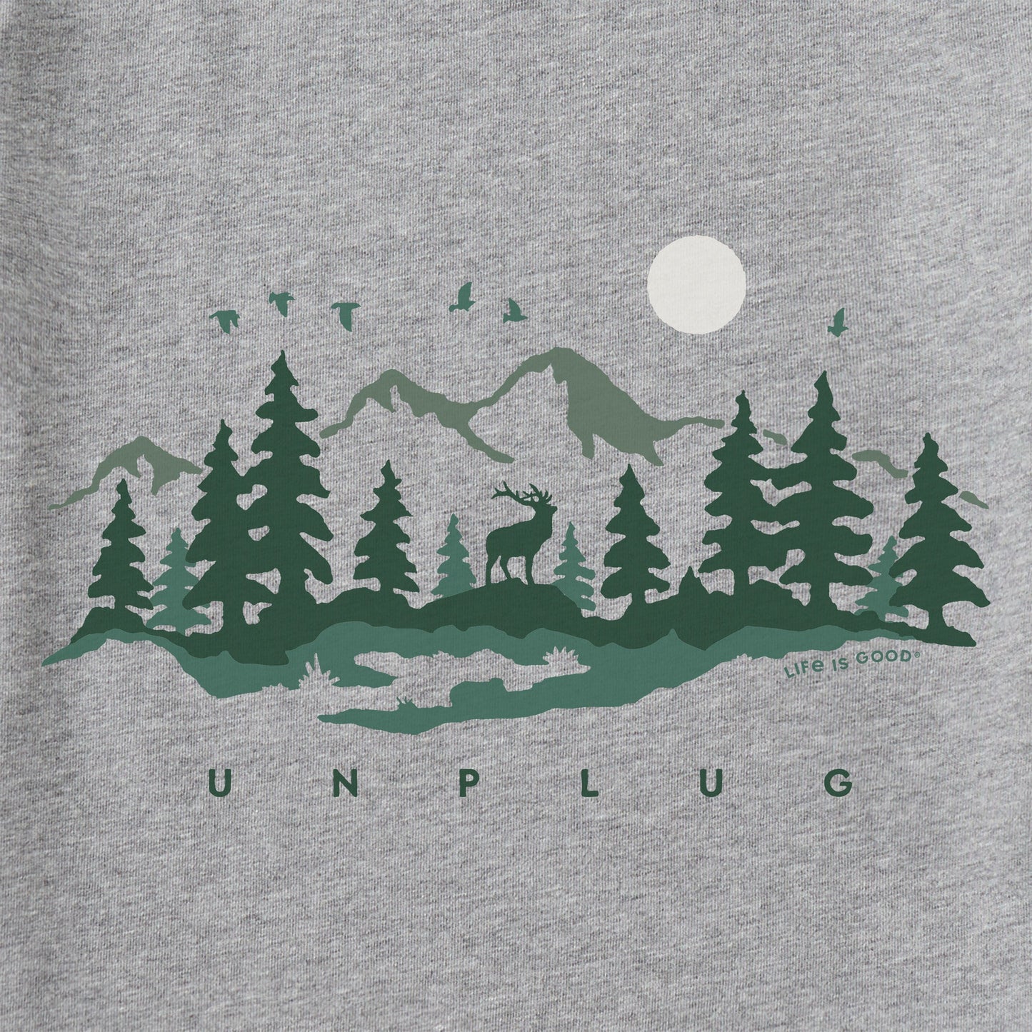 Men's Unplug in the Outdoors Short Sleeve Tee