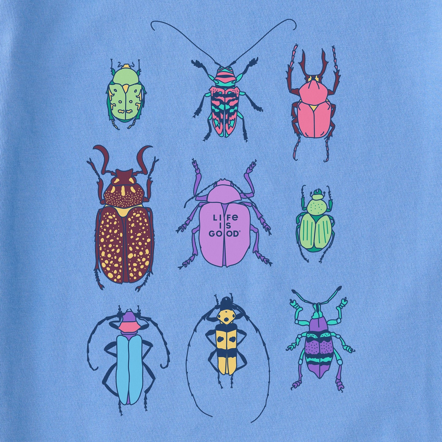 Women's Cool Bug Grid Short Sleeve Crusher Tee