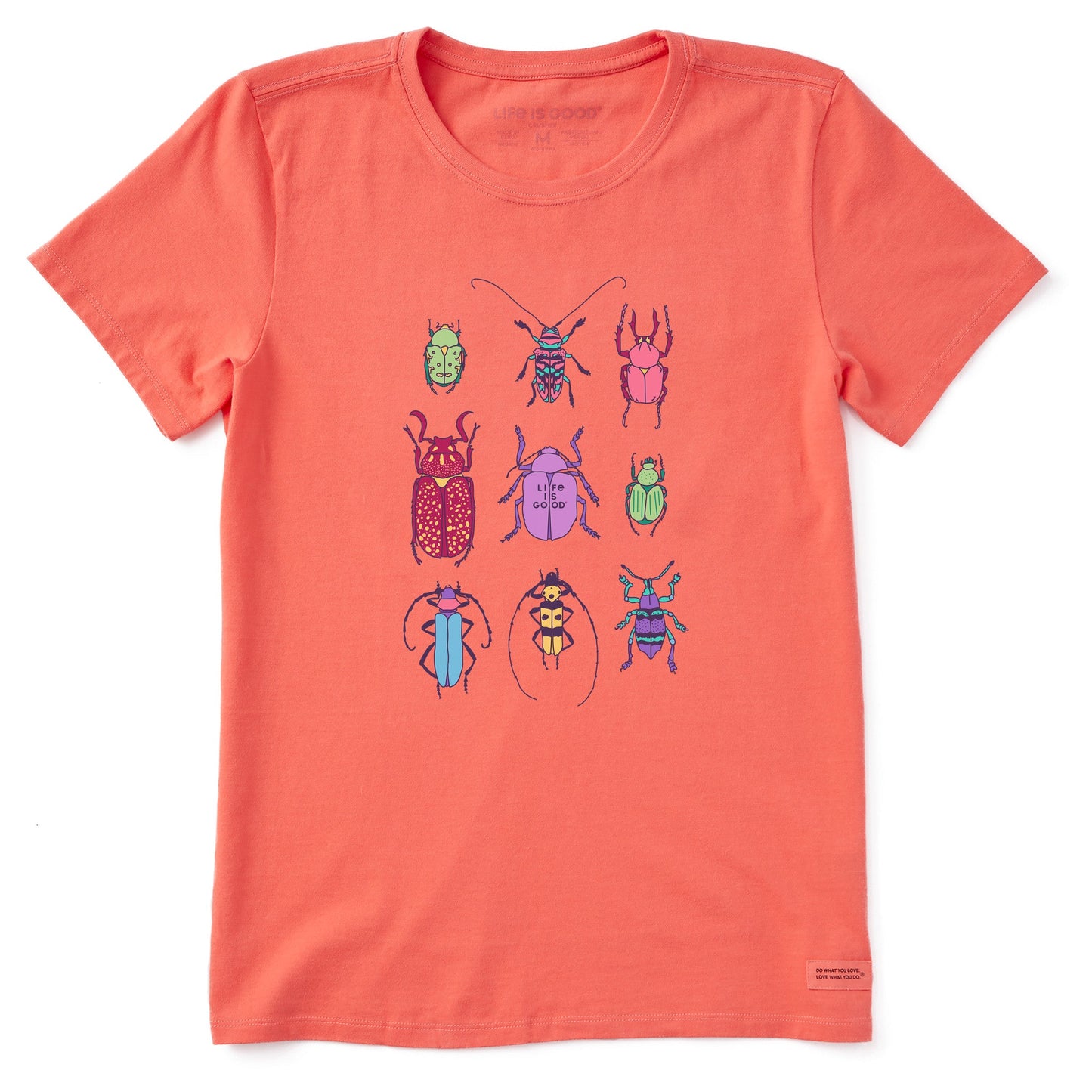 Women's Cool Bug Grid Short Sleeve Crusher Tee