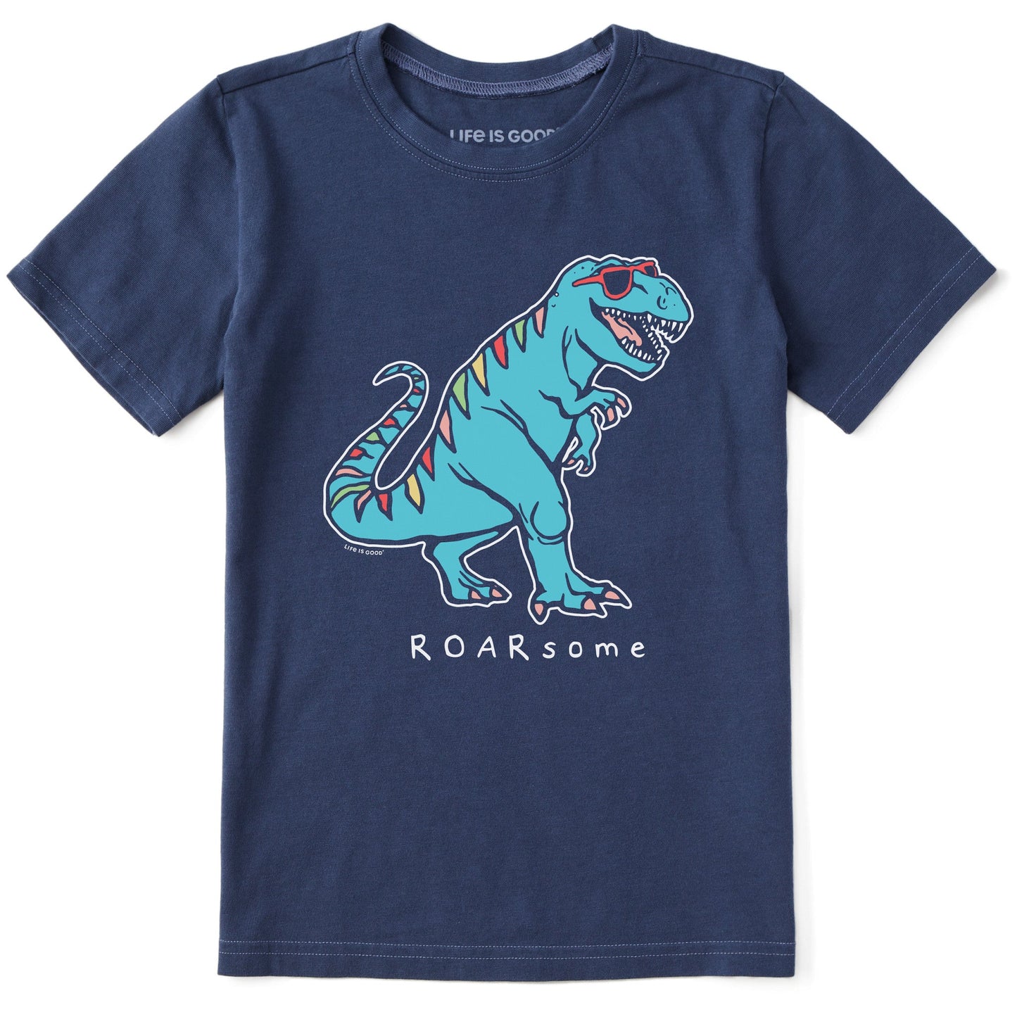 Kids Rad Roarsome Dino Short Sleeve Crusher Tee