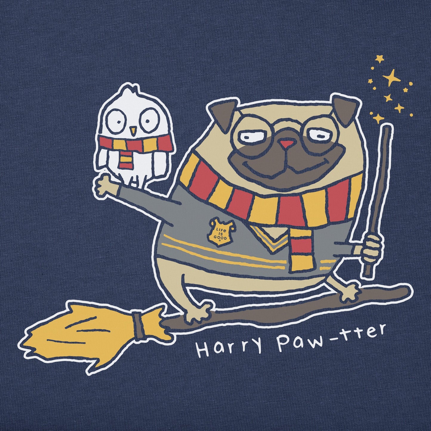 Kids Harry Paw-ter Short Sleeve Crusher Tee