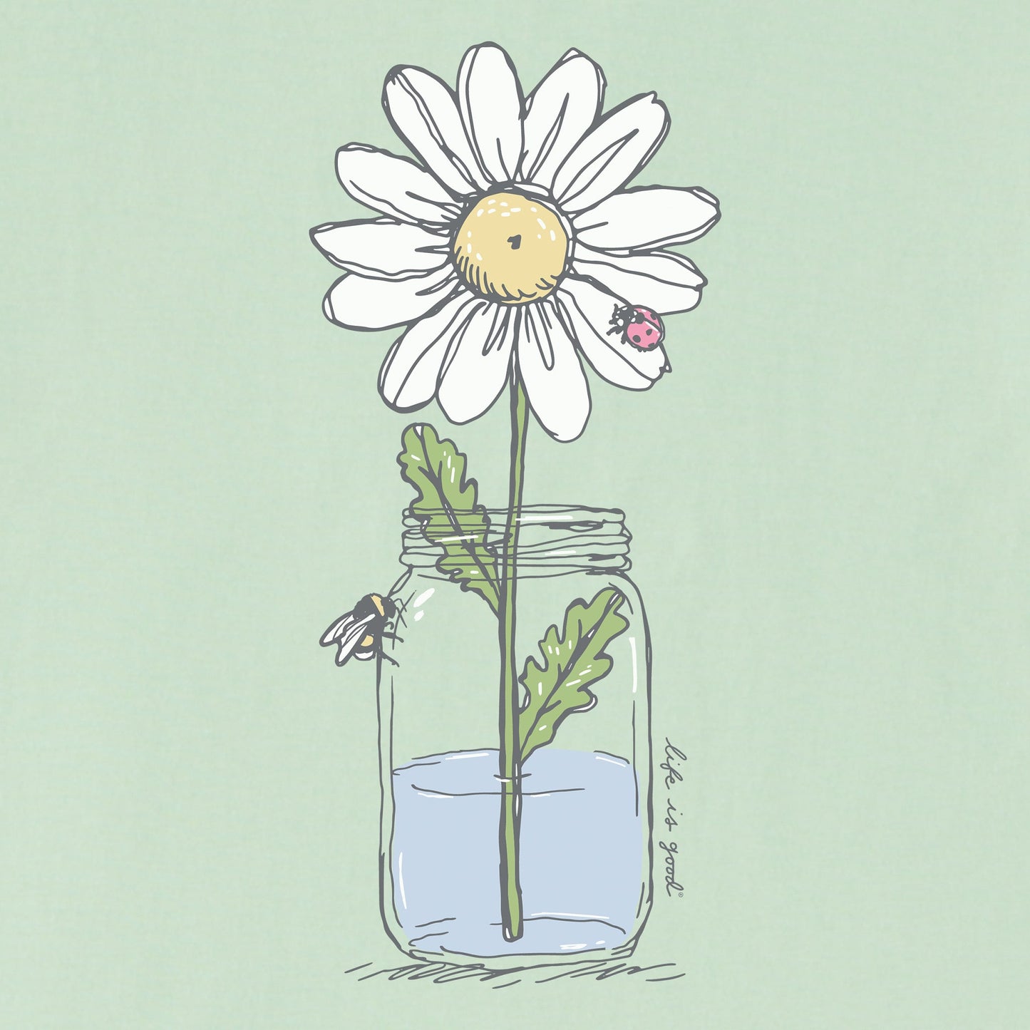 Women's Daisy Jar Short Sleeve Tee