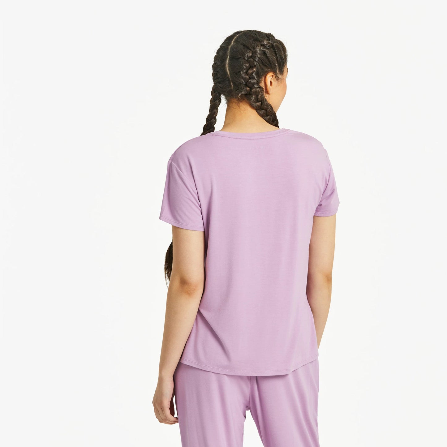 Women's Solid Lightweight Sleep Tee