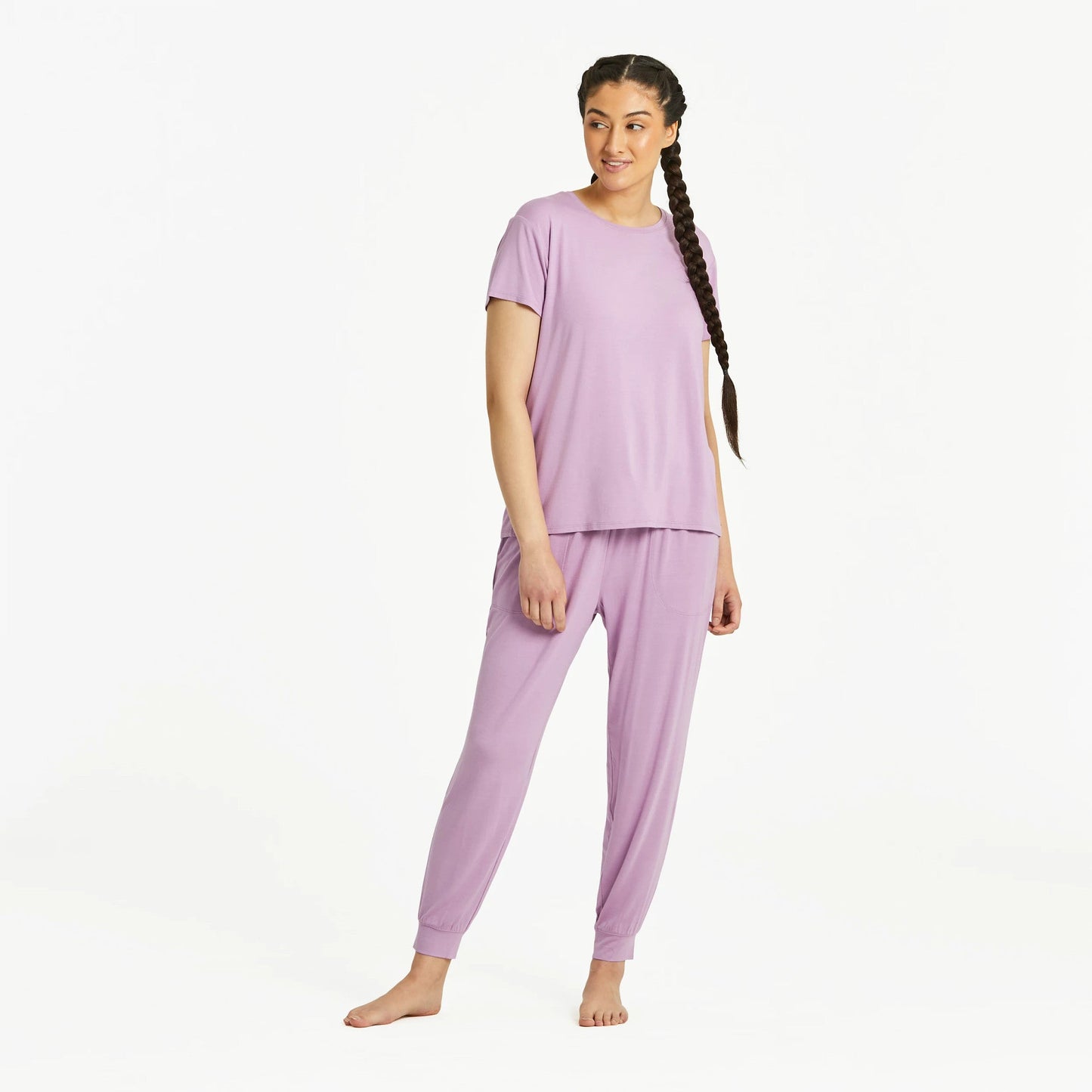 Women's Solid Lightweight Sleep Tee