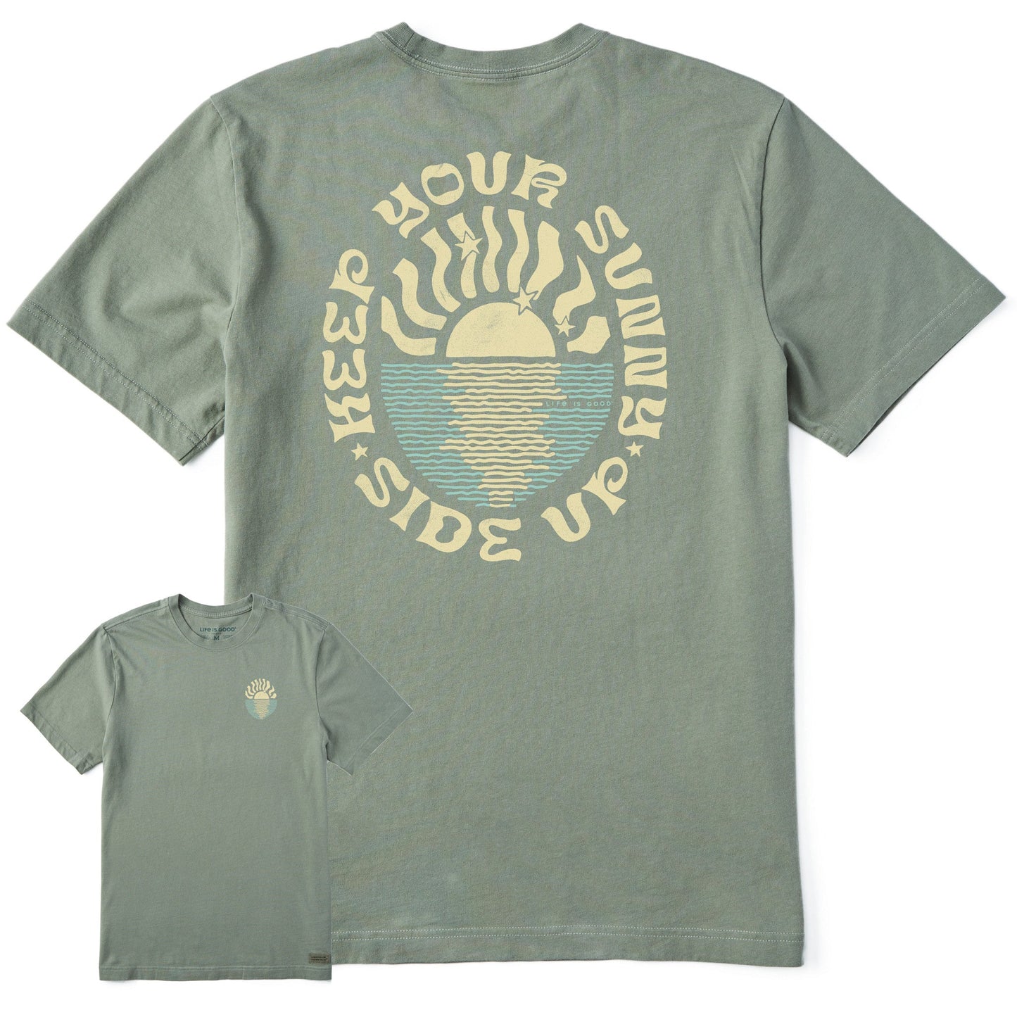 Men's Keep Your Sunny Side Up Short Sleeve Tee