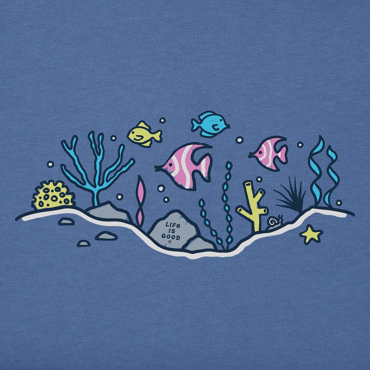 Men's Tropical Fish Vista Short Sleeve Tee