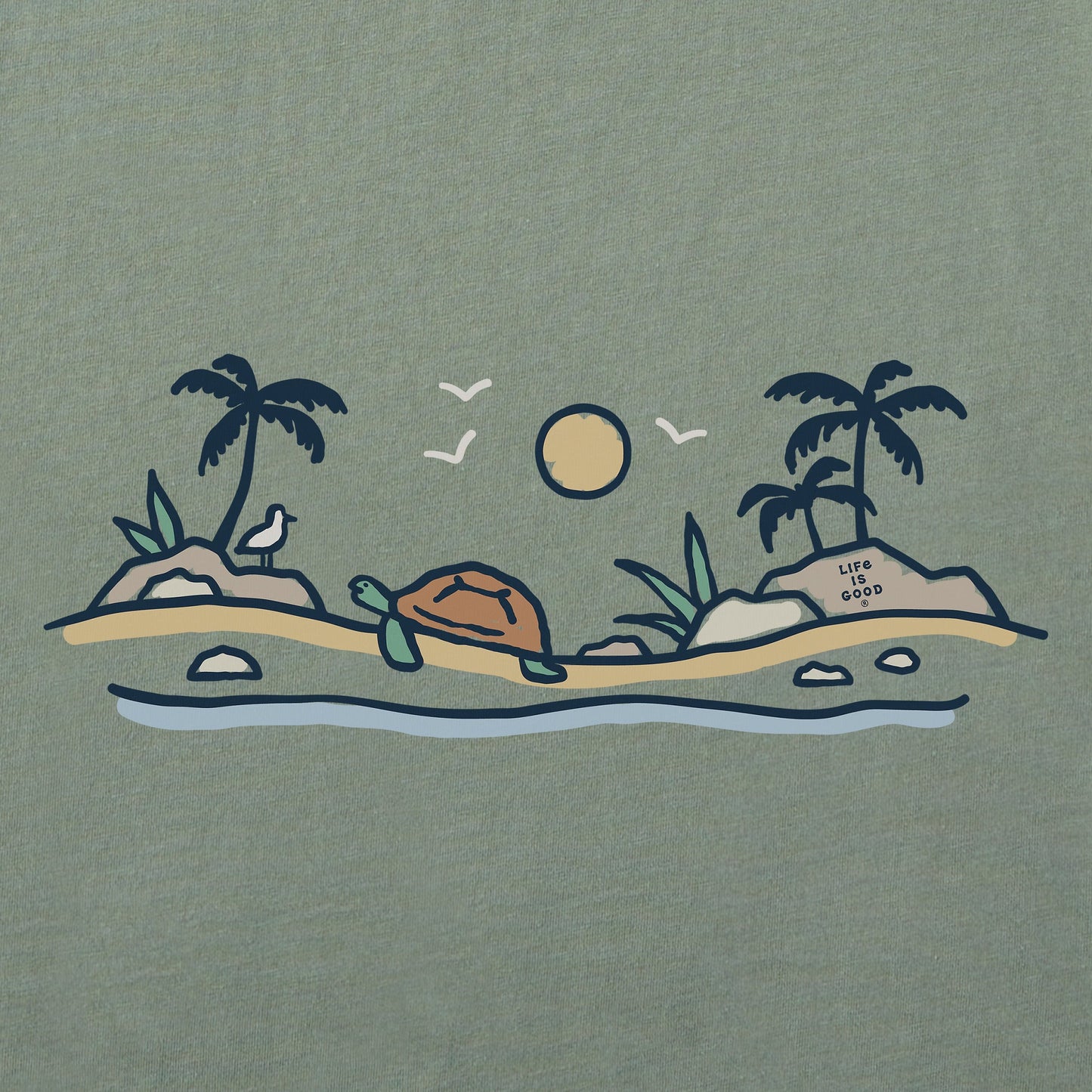 Men's Turtle Beach Scene Short Sleeve Tee