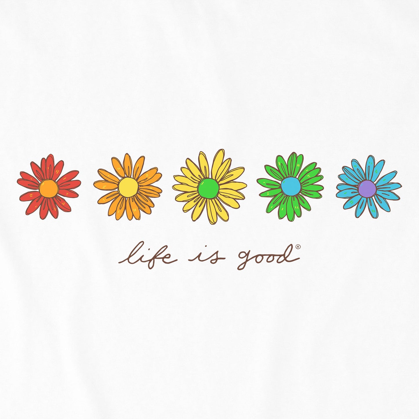 Women's Daisy Spectrum Short Sleeve Tee