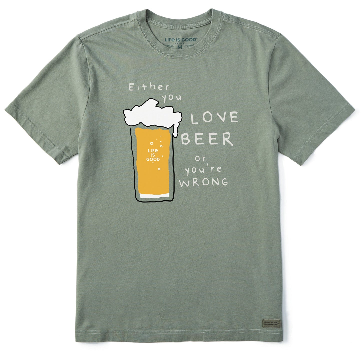 Men's Love Beer Short Sleeve Tee