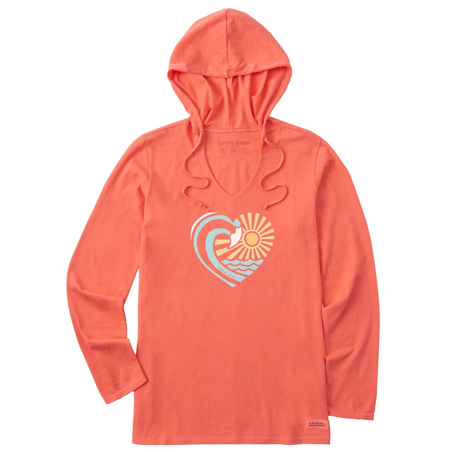 Women's Waveheart Long Sleeve Crusher-LITE Hooded Tee