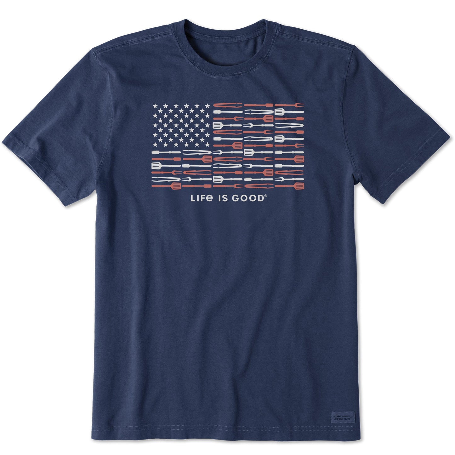 Men's Grill Tools Flag Short Sleeve Tee