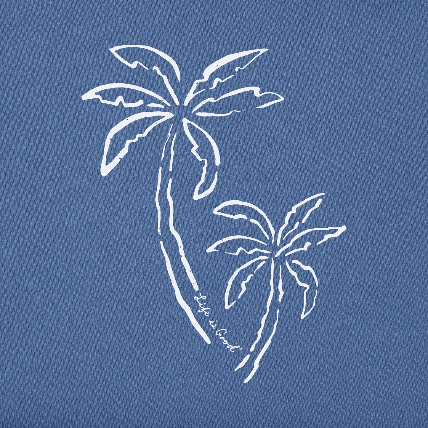 Women's Two Simple Palms Short Sleeve Tee