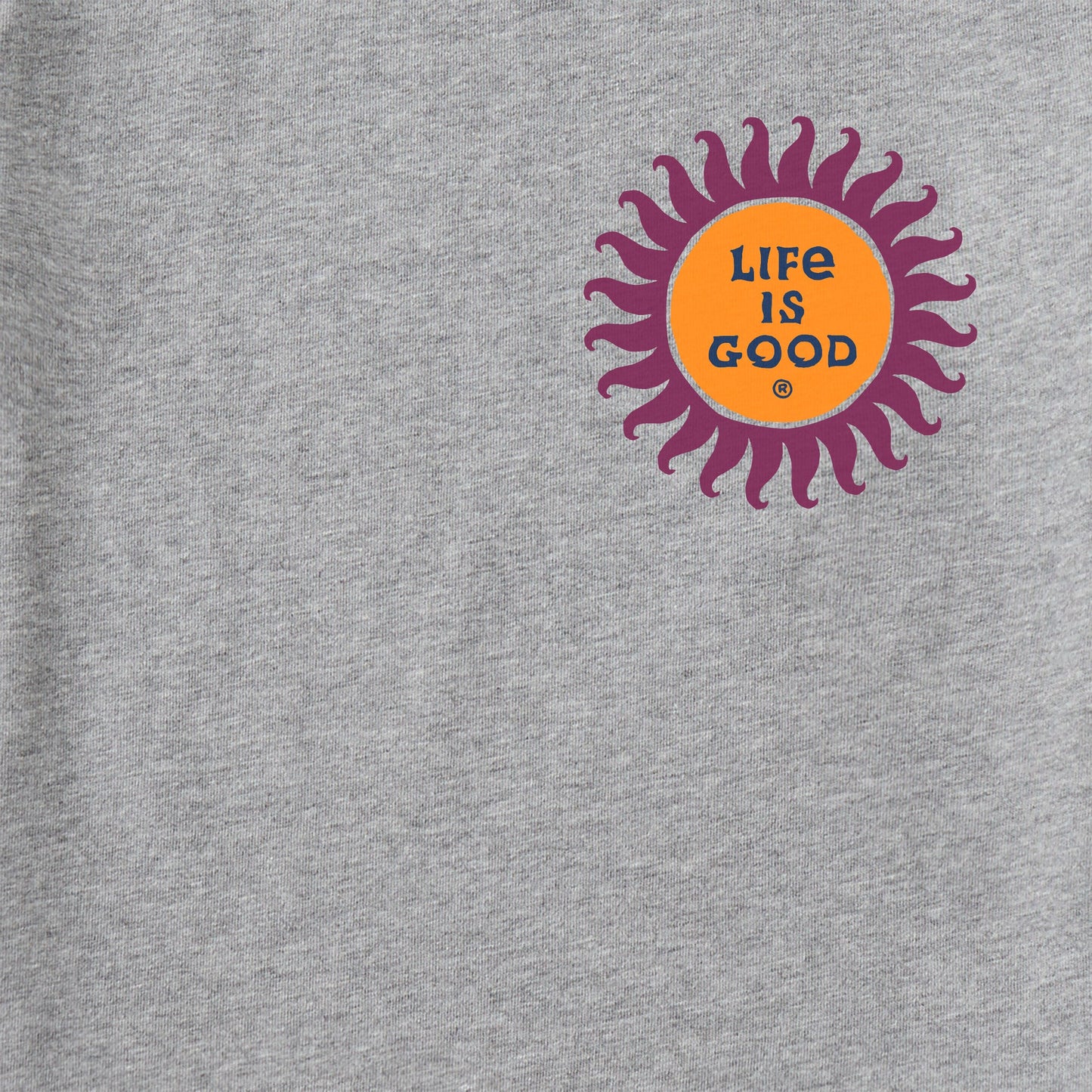 Women's Trippy Here Comes the Sun Short Sleeve Tee